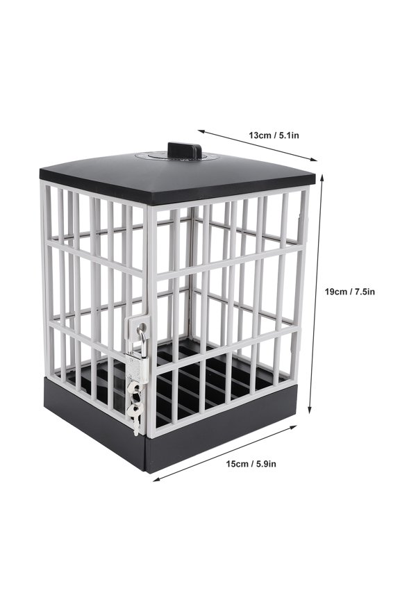 Cell Phone Jail, Lockable Phone Cage For Home, Office Classroom, Funny Gift Idea