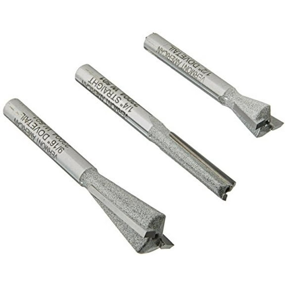Vermont American 23004 VA Carbide Dovetail Set, 3-Piece