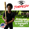 thumbnail image 6 of Louisville Slugger Torpedo Plastic Bat and Ball Set, Backyard & Youth Baseball Play, 6 of 9