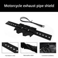 thumbnail image 4 of Protector de escape ovalado redondo para silenciador de motocicleta de silicona universal (negro) Hugtrwg  Para estrenar, 4 of 5