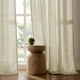 thumbnail image 5 of Cortinas Joydeco de lino, 230 cm de longitud, juego de 2 paneles para dormitorio, 5 of 8