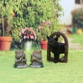 thumbnail image 4 of Inicio Lindo Gato de resina Diglett Estatuilla en miniatura Estatuas de animales Esculturas, 4 of 9