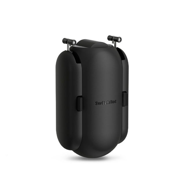 SwitchBot Curtain (U Rail) | Smart Electric Motor - Automate Timer Control, Add SwitchBot Hub Mini to Make it Compatible with Alexa, Google Home, IFTTT, Black