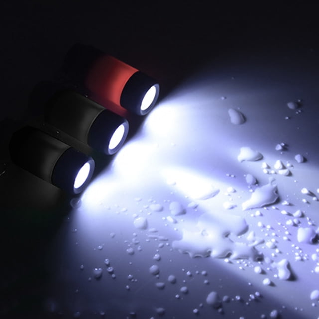 Antorcha Llavero Mini linterna LED Llavero portátil Camping al aire libre Senderismo Antorcha (Rojo)