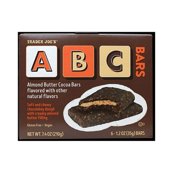 Trader Joe's ABC Bars - Delicious & Nutritious Snack Bars 7.4 oz