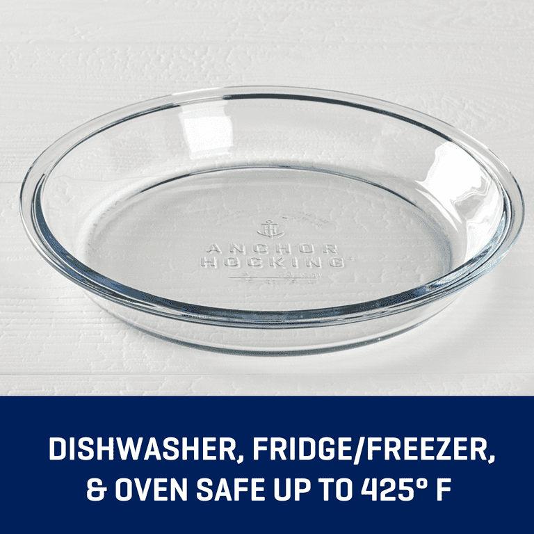 Pie pan glass hot sale