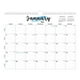 thumbnail image 1 of Agenda Mensual 2026-2027 con Diseño de Acuarela | Doble Encuadernación con Gancho para Colgar | Planificación Extendida de 18 Meses | Papel Resistente a La Tinta | 1 Calendario, 1 of 7