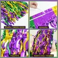 thumbnail image 3 of Pack de 2 faldas para mesa de fiesta de Mardi Gras Mega-Loopolis, 3 of 8