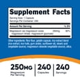 thumbnail image 5 of Nutricost Magnesium Complex 250mg, 240 Capsules - Magnesium Oxide, Citrate, and Glycinate - Gluten Free and Non-GMO, 5 of 5