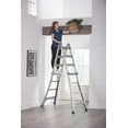 thumbnail image 4 of COSCO 18ft Reach Height Aluminum Multi-Position Ladder ,300 lb. Load Capacity Type IA Duty Rating, 4 of 6