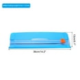 thumbnail image 2 of Unique Bargains 12 Inch Paper Cutter, A4 Size Portable Paper Trimmer Slicers Scrapbooking Tool, Blue, 2 of 7