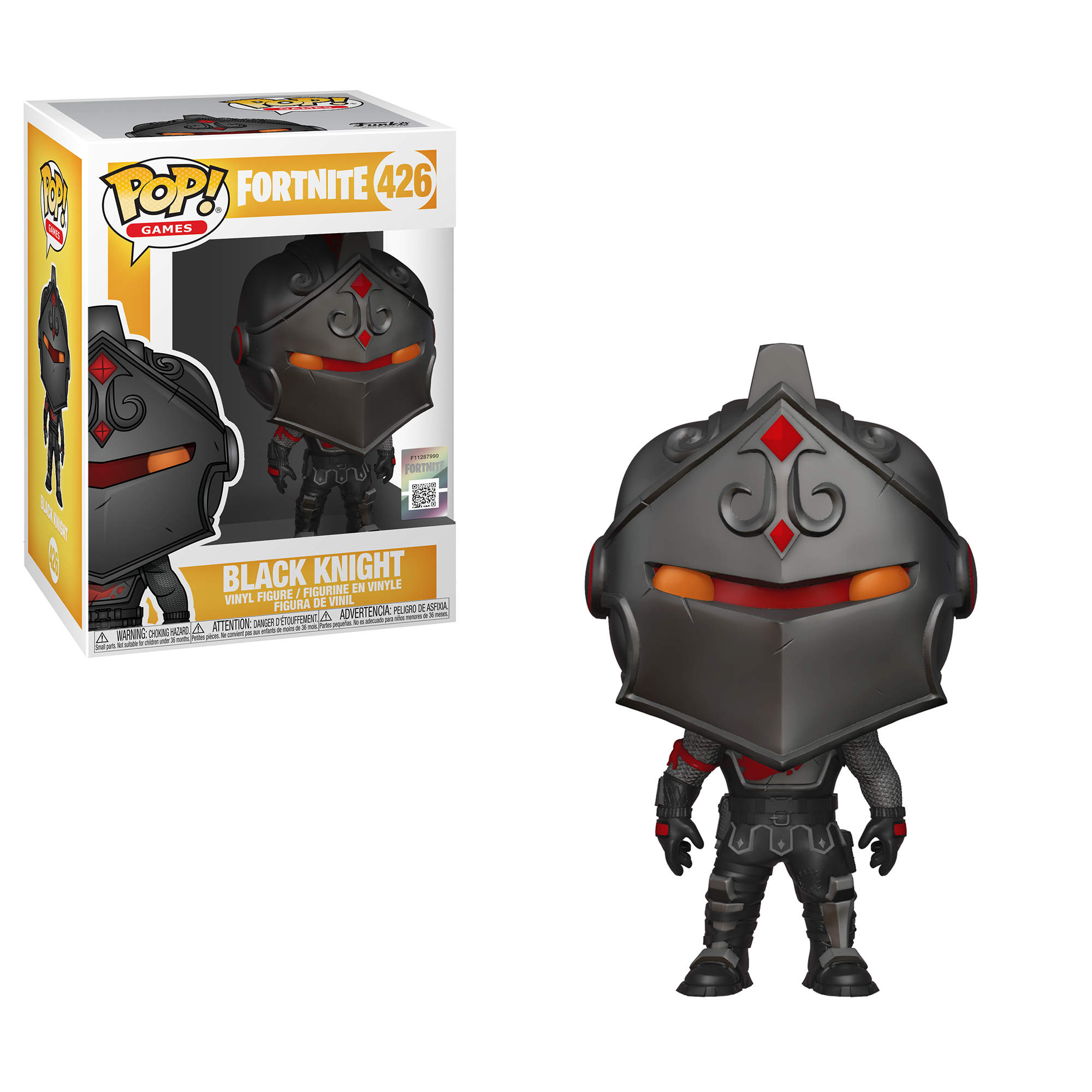 Funko Pop Games Fortnite S1 Black Knight Walmart Com - games fortnite s1 black knight