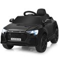 thumbnail image 1 of Costway Kids Ride On Car 12V Licensed Audi RS Q8 with Remote Control Lights Music Black, 1 of 10