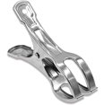 thumbnail image 1 of Paquete de 10 pinzas para ropa de plumón resistentes, clips metálicos de tamaño gigante, resistentes al viento para sillas de playa o salón de piscina (11 cm) Sincero Electrónica, 1 of 5