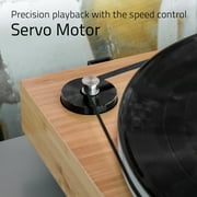 Fluance RT85 Reference High Fidelity Vinyl Turntable Record Player with Ortofon 2M Blue Cartridge, Acrylic Platter, Speed Control Motor, High Mass MDF Wood Plinth, Vibration Isolation Feet - Bamboo