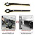 AUTOOL 360 ° Car Jack Ratchet Wrench of LaborSaving Design,Car Jack