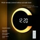 thumbnail image 1 of Reloj de Pared Digital LED Pantalla Digital Temperatura 7 Colores 3D Dormitorio Sala de Estar DecoracióN Espejo Digital Reloj Despertador, 1 of 10
