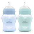 thumbnail image 1 of Pack x2 Biberones 150ml Flujo Lento 0m+ 2 Piezas Xtellar azul, 1 of 3