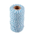 thumbnail image 2 of serony 328 Feet (100m)Colored Cotton Twine String Rope Cord for Crafts Blue, 2 of 8