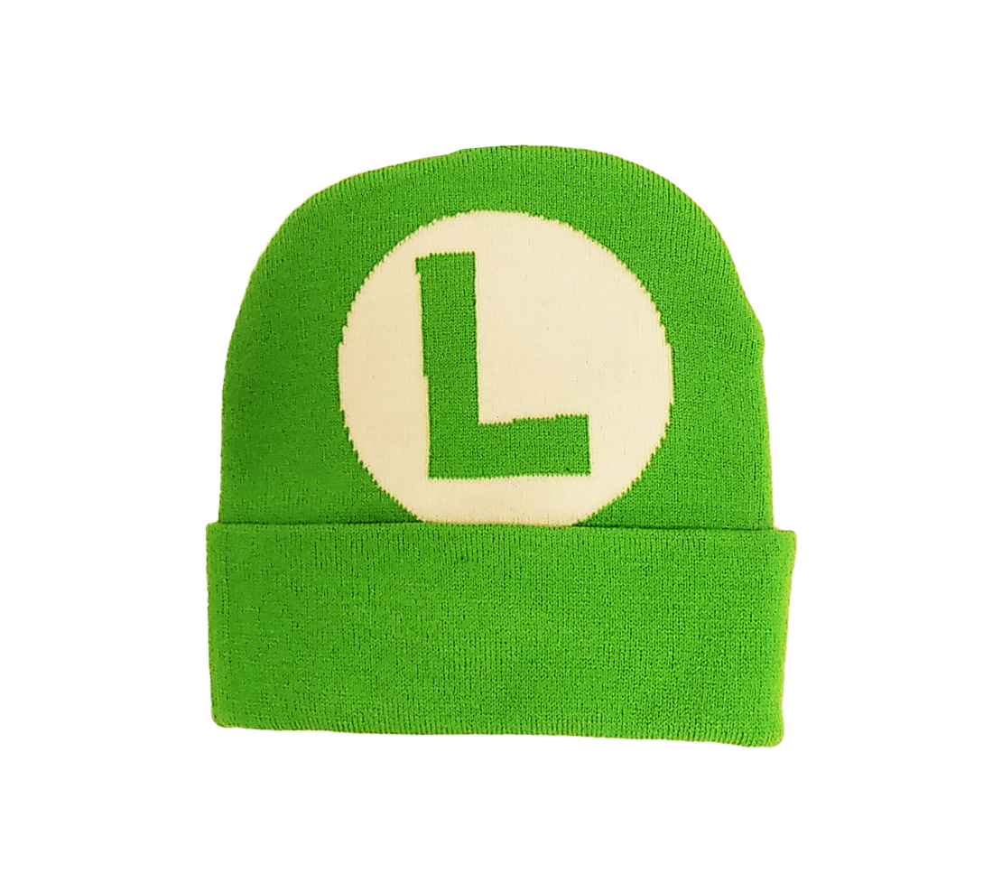 Nintendo Super Mario Bros Luigi Beanie 