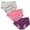 Gray+Pink+Purple, variant on 3 Pack Women Panties,Breathable Cotton Briefs,Menstrual Period Leak-Proof Panties,Female Loose Underpanties,Full Cover Briefs,Elastic Waist Stretch Panties,Lady Sanitary Panties