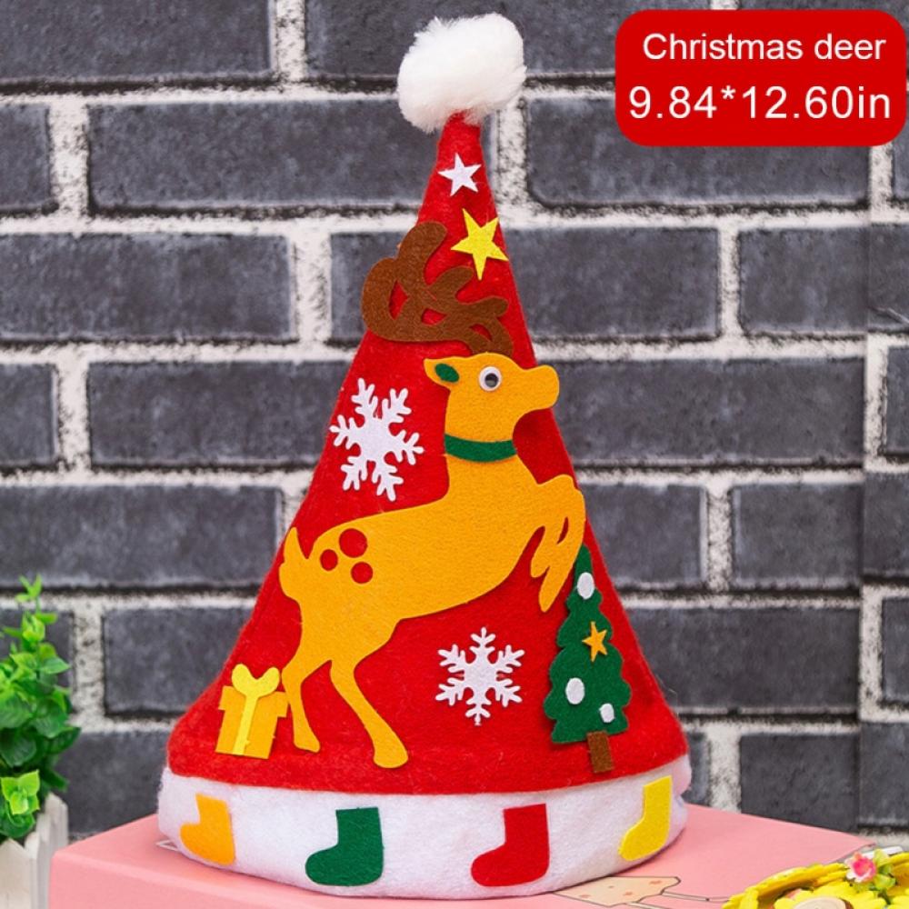 Children Adult Christmas Hat DIY 