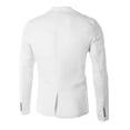 thumbnail image 3 of MYG Men Formal Business Work Button Blazer Jacket Casual Slim Fit Suit Coat Tops, 3 of 9