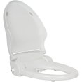 thumbnail image 2 of ALPHA BIDET JX Elongated Bidet Toilet Seat, White, Endless Warm Water, Rear and Front Wash, LED Light, Quiet Operation, Wireless Remote, Low Profile Sittable Lid, 3 Year Warranty (Elongate, 2 of 8