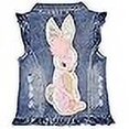 thumbnail image 3 of Yao Veste en Jean à Sequins pour Filles 1-8 Ans (Lapin, 3-4 Ans), 3 of 4