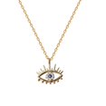 thumbnail image 2 of SmartBy Devil Eye Necklace for Women Rhinestone Evil Eye Pendant Sparkling Dainty Necklace Jewelry for Dating Party Gift Idea, 2 of 7
