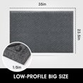 thumbnail image 6 of 2pack 35x23.5in Door Mat - Indoor and Outdoor Welcome Mat, Absorbent and Drain Away Water Heavy Duty Entryway Doormat for Front Back Doors, Laundry Rooms, Mudrooms, The Garage and More, 6 of 8