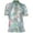 Cornsilk/Sage, variant on Monterey Club Men's Hola Hawaiian Print Golf Polo Shirt #1596