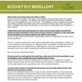 Ecovet Horse Fly Repellent Spray, Gallon Refill