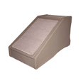 thumbnail image 1 of Pet Gear Dog and Cat Step Slope Ramp Combination with SupertraX Carpet Tred, Tan, 1 of 2