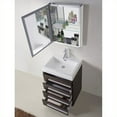 thumbnail image 4 of Virtu USA Bailey 23" Single Bathroom Vanity Cabinet in Wenge, 4 of 7