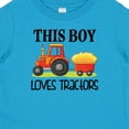 thumbnail image 4 of Inktastic Farming Cute Boy Loves Tractors Boys Baby T-Shirt, 4 of 5