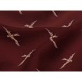 thumbnail image 4 of oneOone Viscose Jersey Fabric Bird Block Printed Craft Fabric BTY 60 Inch Wide, 4 of 5