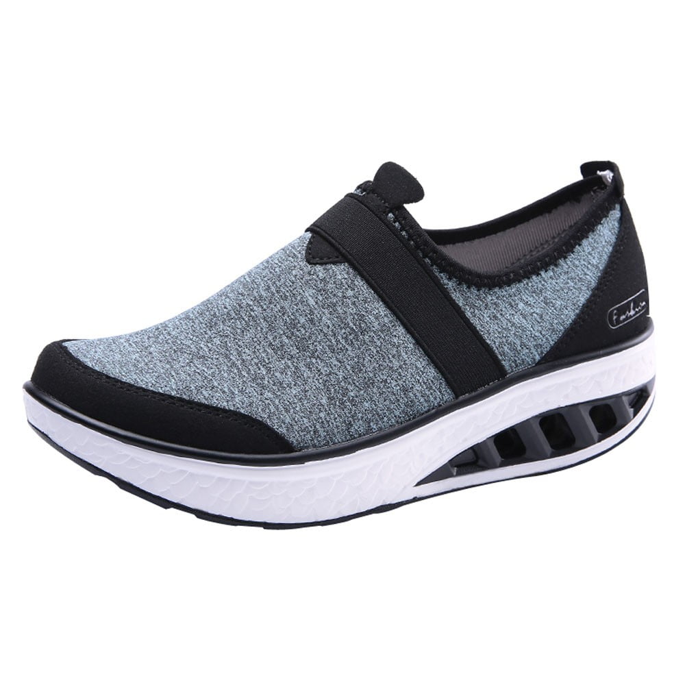 thick wedge sneakers