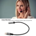 thumbnail image 4 of Adaptador de Gato Tipo C A 3.5 mm, Cable de Sonido de Cable de Alambre Tejido Enchufe y reproducir para computadoras portátiles para tabletas, 4 of 7