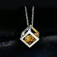 thumbnail image 2 of 1PC  Gold Rearview Mirror Pendant Car Hanging Charm Auto Interior Ornament Decoration Accessory, 2 of 6