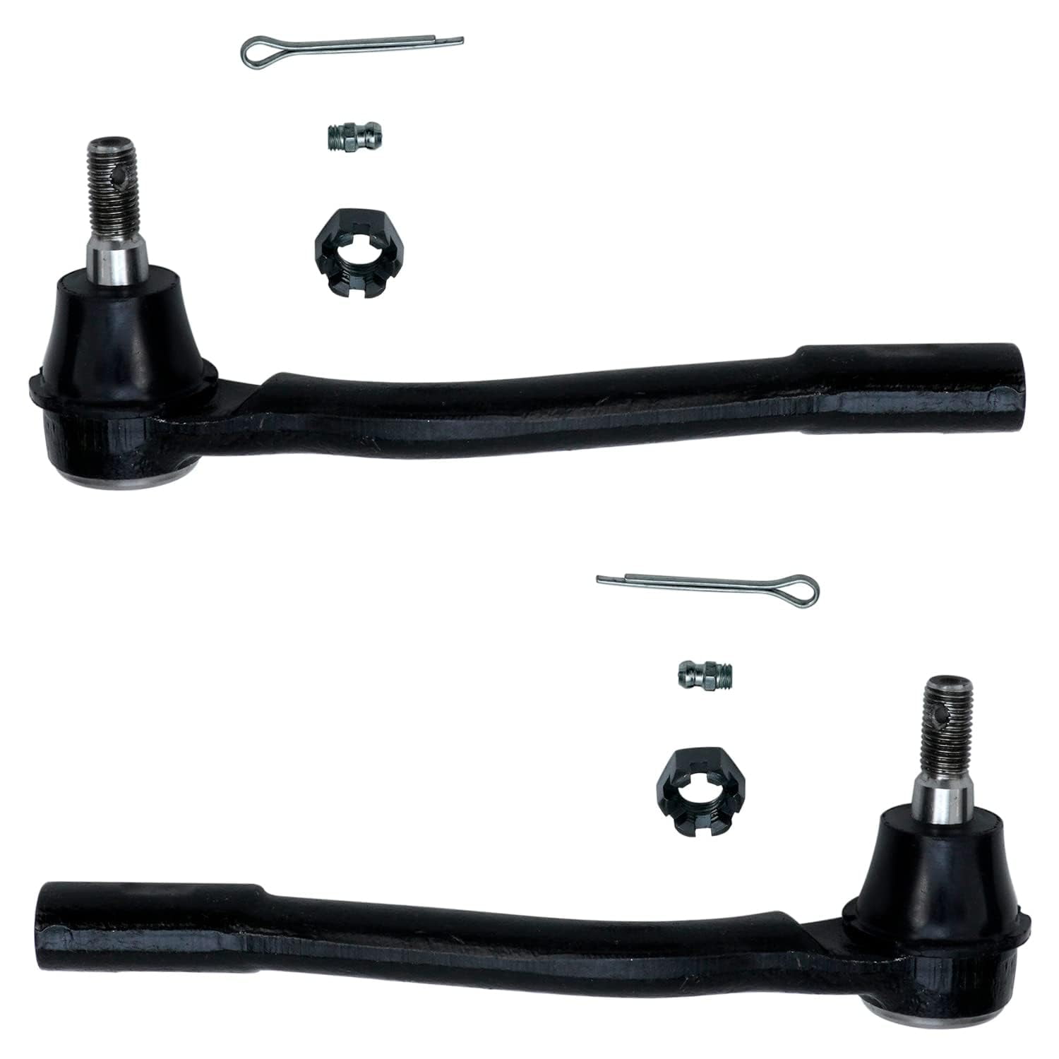 Detroit Axle - 6pc Front End Control Arms Kit for Hyundai 2007-2008 Entourage, 2006-2014 Kia Sedona, 2 Lower Control Arms with Ball Joints 2 Sway Bar End Links 2 Outer Tie Rod End Links Replacement