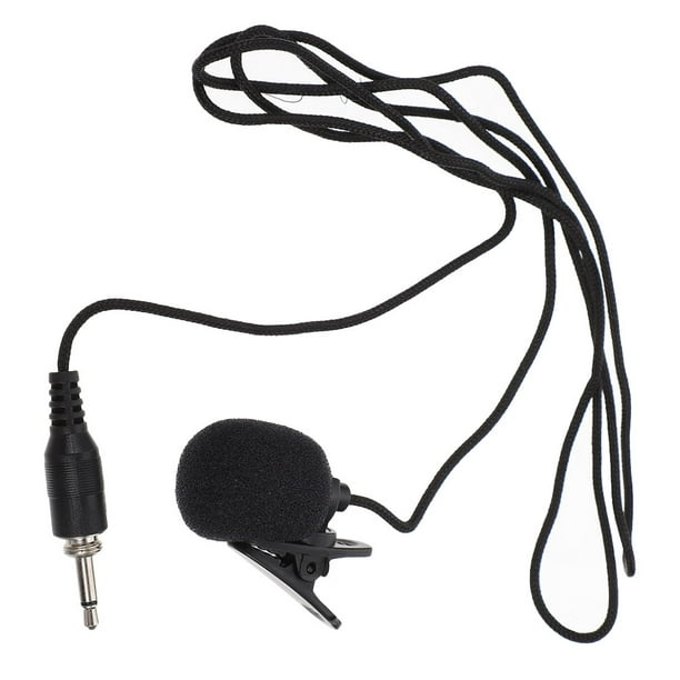 GOOHOCHY Micrófono de micrófono lavalier clip-on Portable para dispositivos móvil
