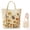 #a, variant on Handmade Crochet Bee Embroidered Tote Bag, Knit Shoulder Bag with Inner Lining & Pocket, Floral Bee Crochet Purse for Shopping Travel Beach Daily