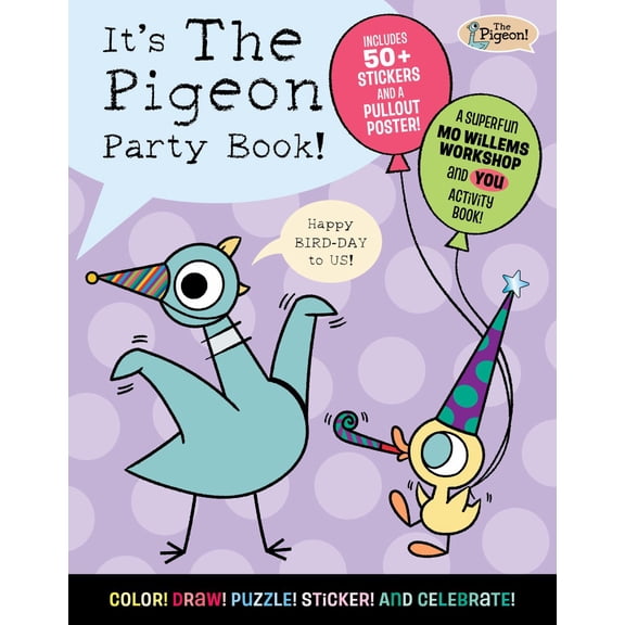 It's the Pigeon Party Book! (Paperback)