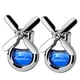 thumbnail image 2 of Ventilador de aire para coche con ambientador | Máquina de aromaterapia para coche y hogar | Difusor de perfume de larga duración | Elegante forma de ventilador ABS | 5 ml cada uno | Juego de 2, 2 of 8