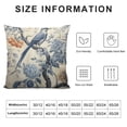 thumbnail image 5 of YINGXI Trees Blue and White Throw Pillow Cover,Cushion Case Outdoor Decoration for Sofa Couch Farmhouse 20x20in, 5 of 5