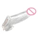 thumbnail image 2 of Condón transparente para retrasar la eyaculación, alargador de pene ultrafino para sexo masculino, 2 of 7