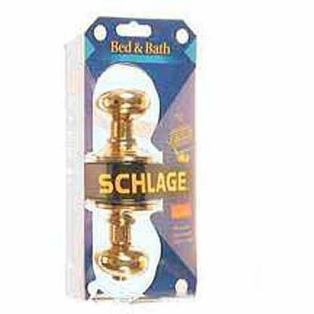 Schlage F40VPLY605 Privacy Set Plymouth Knob