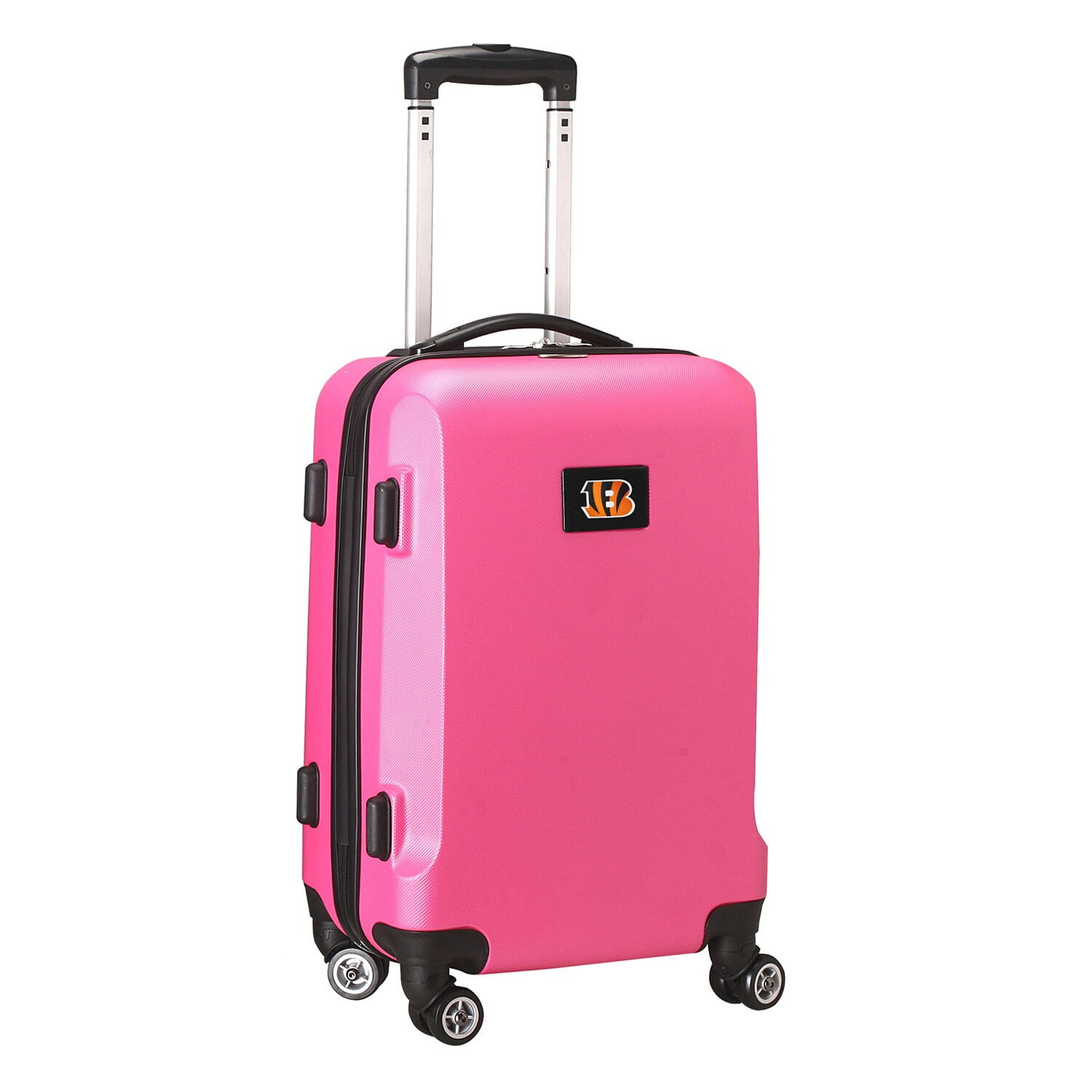 Cincinnati Bengals 20" 8-Wheel Hardcase Spinner Carry-On - Pink