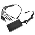 thumbnail image 1 of 12V 5A 60W DC Power Supply Adapter with 8 Way CCTV Power Splitter Cable for LED Strip Light, 1 of 5